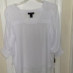 Ashley Stewart polyester blouse